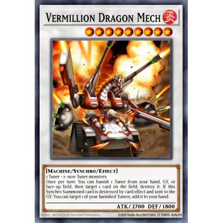 Vermillion Dragon Mech (Secret Rare)