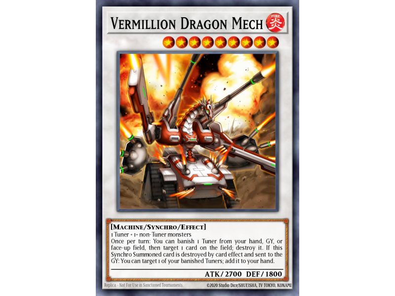 Vermillion Dragon Mech (Secret Rare)