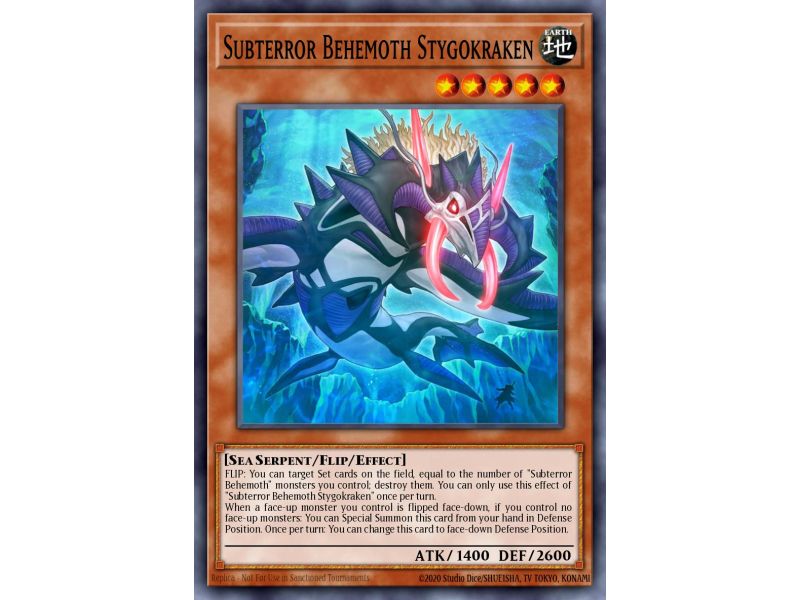 Subterror Behemoth Stygokraken (Super Rare)