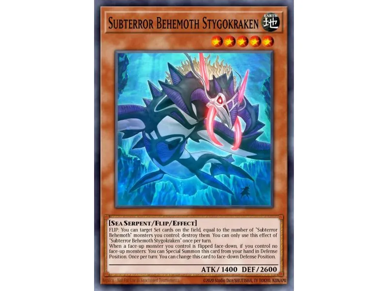 Subterror Behemoth Stygokraken (Super Rare)