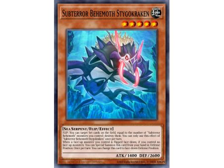 Subterror Behemoth Stygokraken (Super Rare)