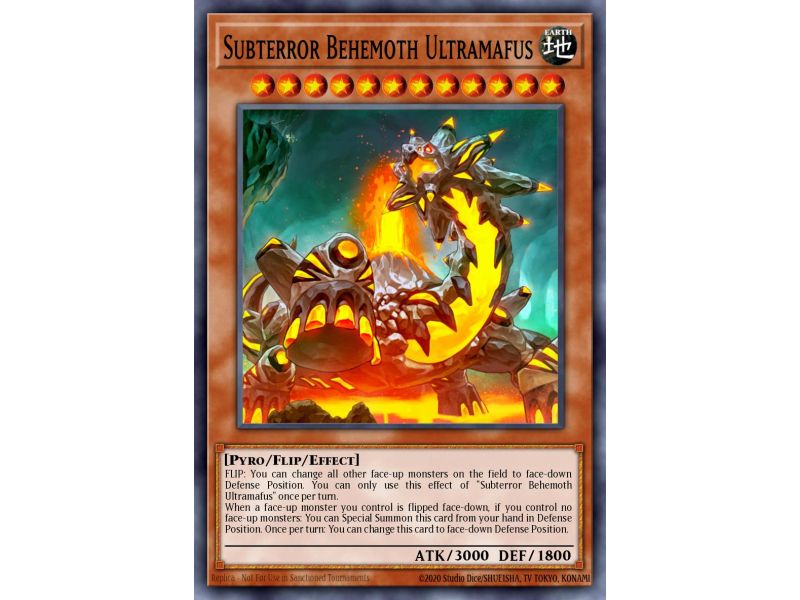 Subterror Behemoth Ultramafus (Ultra Rare)