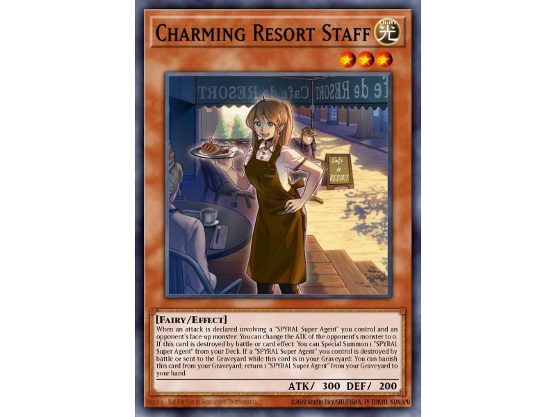 Charming Resort Staff (Rare)