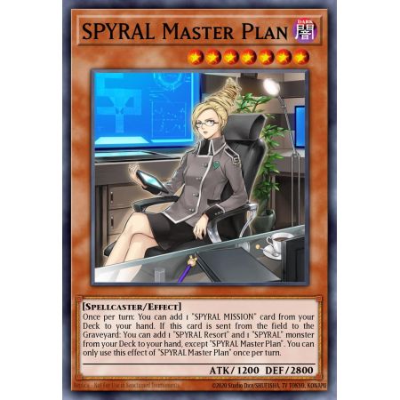 SPYRAL Master Plan (Super Rare)
