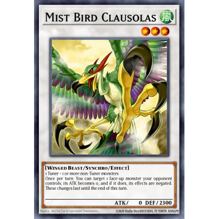 Mist Bird Clausolas (Super Rare)