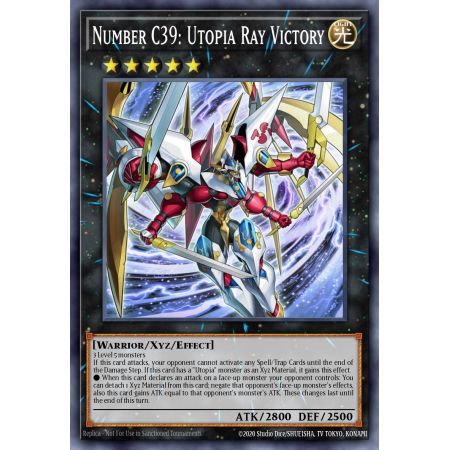 Number C39: Utopia Ray Victory (Super Rare)