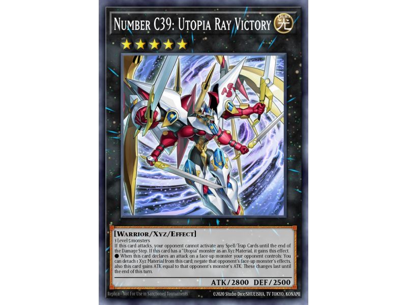 Number C39: Utopia Ray Victory (Super Rare)