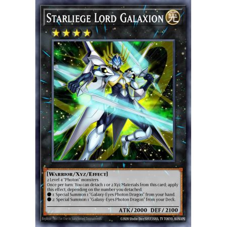 Starliege Lord Galaxion (Super Rare)