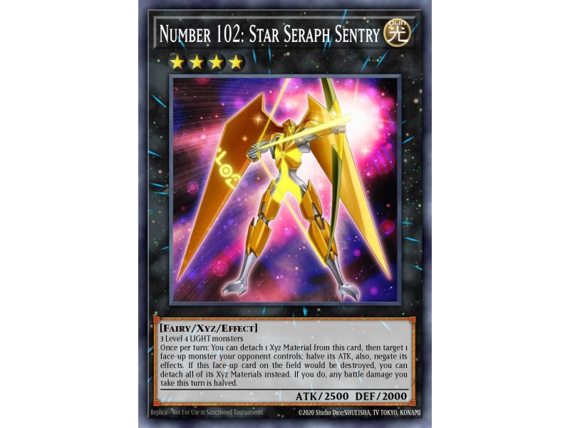 Number 102: Star Seraph Sentry (Rare)