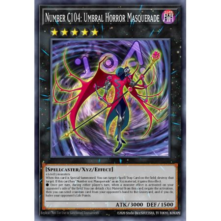 Number C104: Umbral Horror Masquerade (Super Rare)