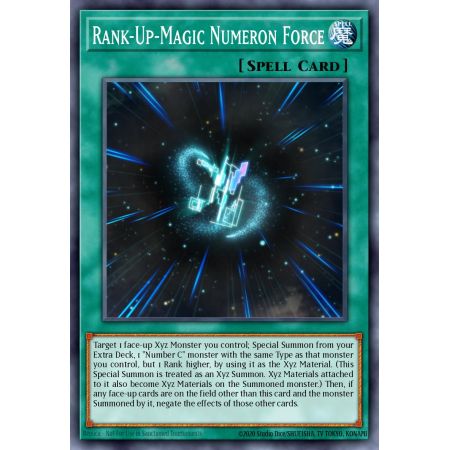 Rank-Up-Magic Numeron Force (Ultimate Rare)