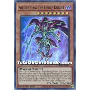 Soldier Gaia The Fierce Knight (Super Rare)