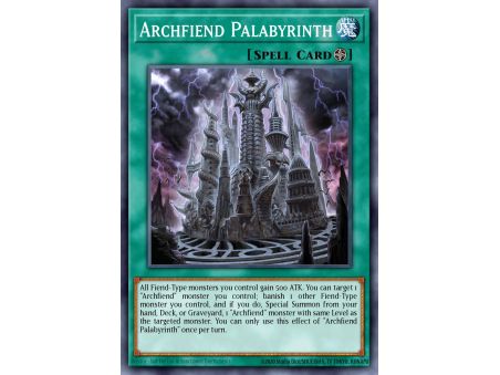 Archfiend Palabyrinth (Rare)
