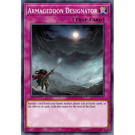 Armageddon Designator (Short Print)