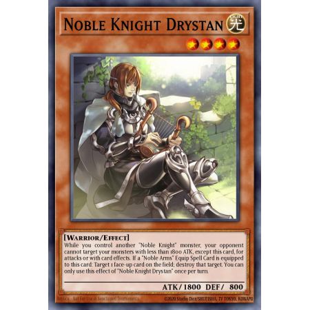 Noble Knight Drystan (Secret Rare)