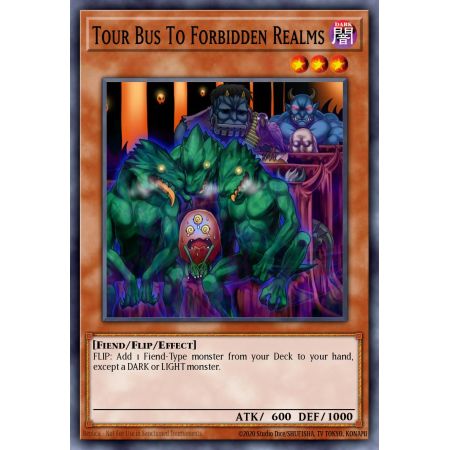 Tour Bus To Forbidden Realms (Rare)