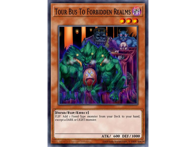 Tour Bus To Forbidden Realms (Rare)