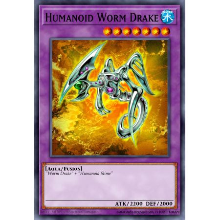 Humanoid Worm Drake (Short Print)