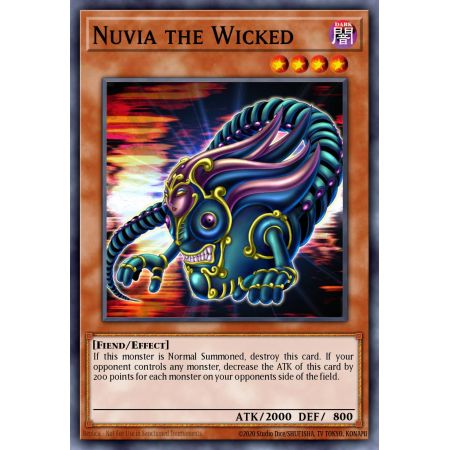 Nuvia the Wicked (Rare)