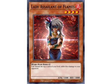 Lady Assailant of Flames (Common)