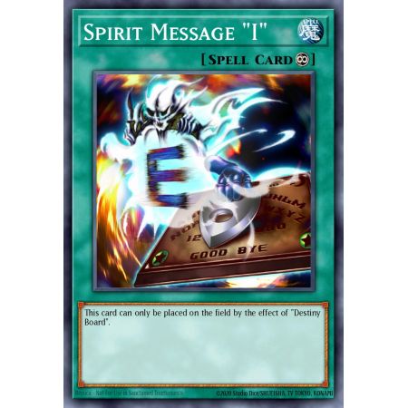 Spirit Message "I" (Rare)