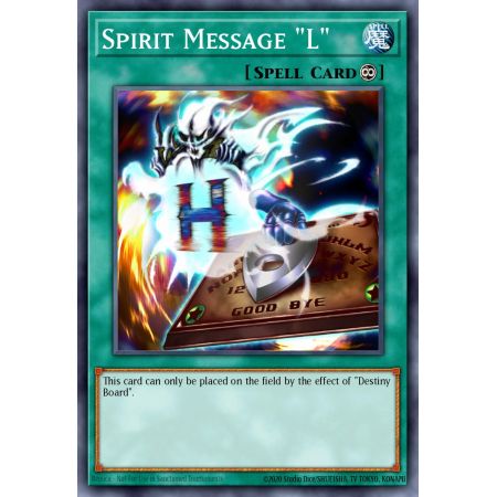 Spirit Message "L" (Rare)