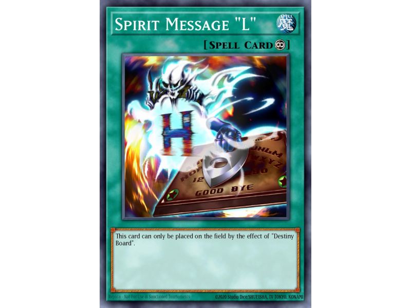 Spirit Message "L" (Rare)