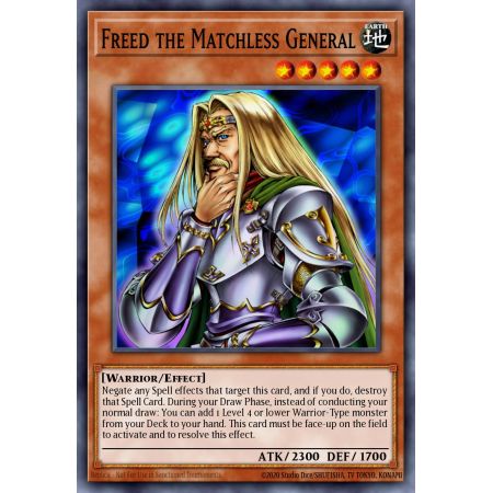 Freed the Matchless General (Ultra Rare)