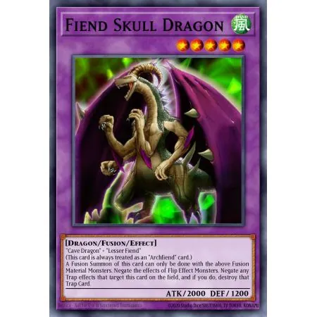 Fiend Skull Dragon (Super Rare)