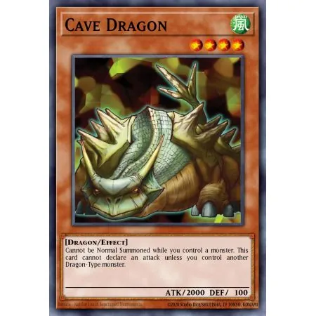 Cave Dragon (Short Print)