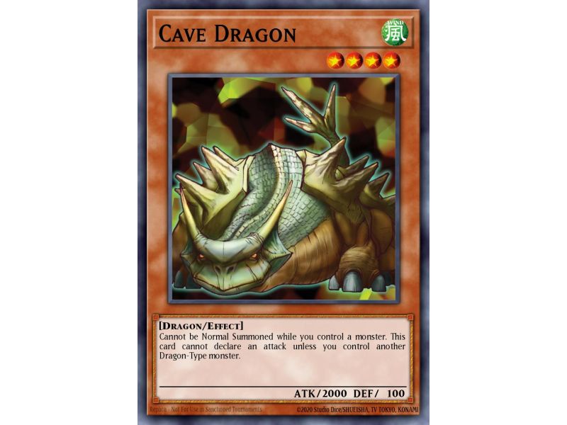 Cave Dragon (Short Print)