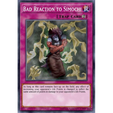 Bad Reaction to Simochi (Common)