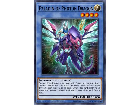 Paladin of Photon Dragon (Rare)