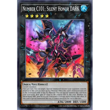 Number C101: Silent Honor DARK (Ultimate Rare)