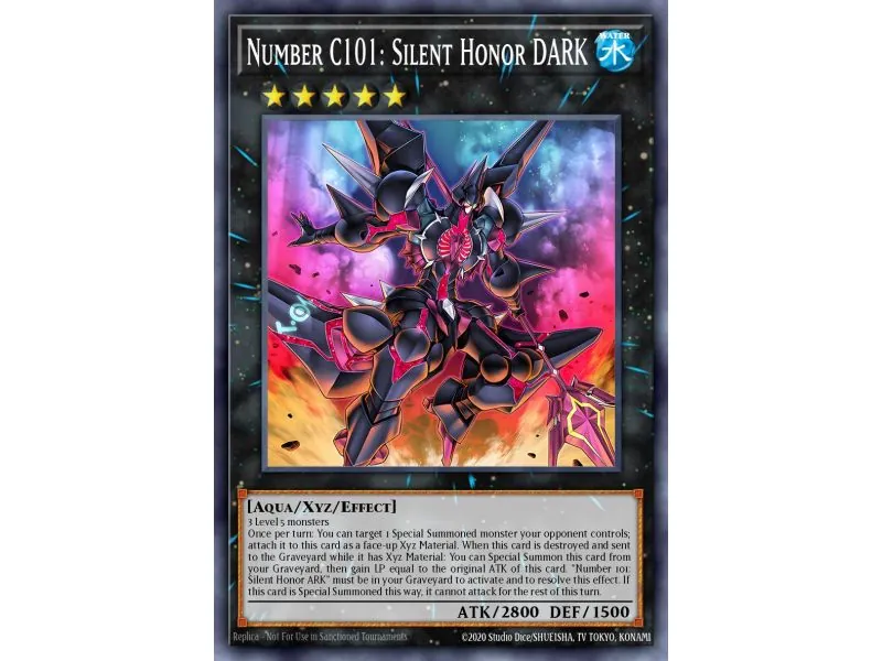 Number C101: Silent Honor DARK (Ultimate Rare)