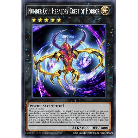 Number C69: Heraldry Crest of Horror (Rare)