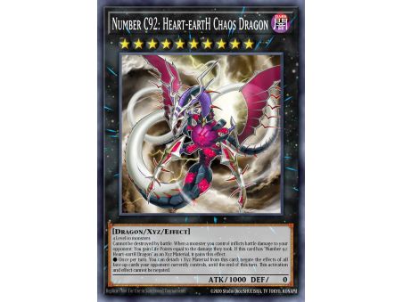 Number C92: Heart-eartH Chaos Dragon (Rare)