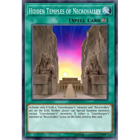 Hidden Temples of Necrovalley (Rare)