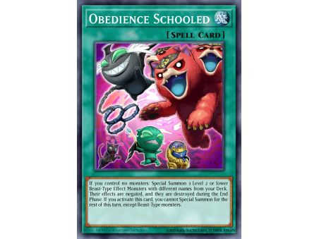 Obedience Schooled (Super Rare)
