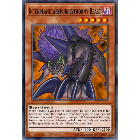 Interplanetarypurplythorny Beast (Common)