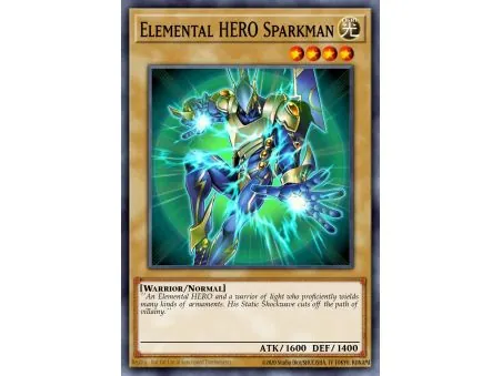 Elemental HERO Sparkman (Secret Rare)