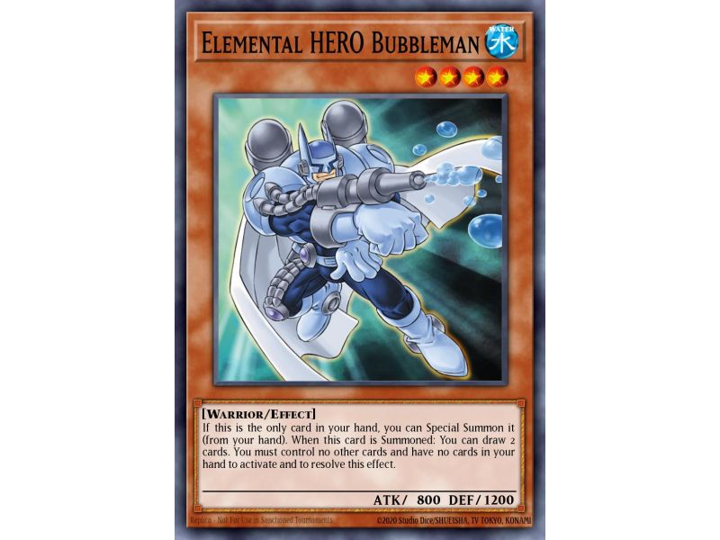 Elemental HERO Bubbleman (Common) Elemental HERO Bubbleman (Common)