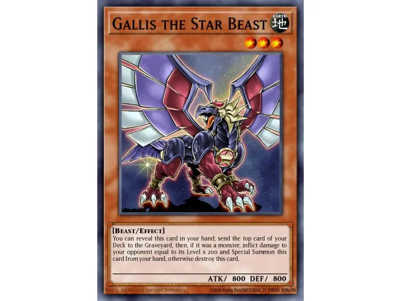 Gallis the Star Beast (Secret Rare)