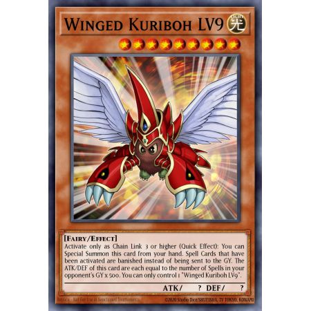 Winged Kuriboh LV9 (Secret Rare)