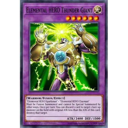 Elemental HERO Thunder Giant (Common)