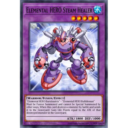 Elemental HERO Steam Healer (Rare)