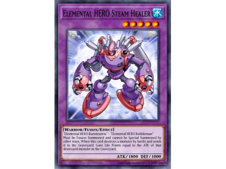 Elemental HERO Steam Healer (Rare)
