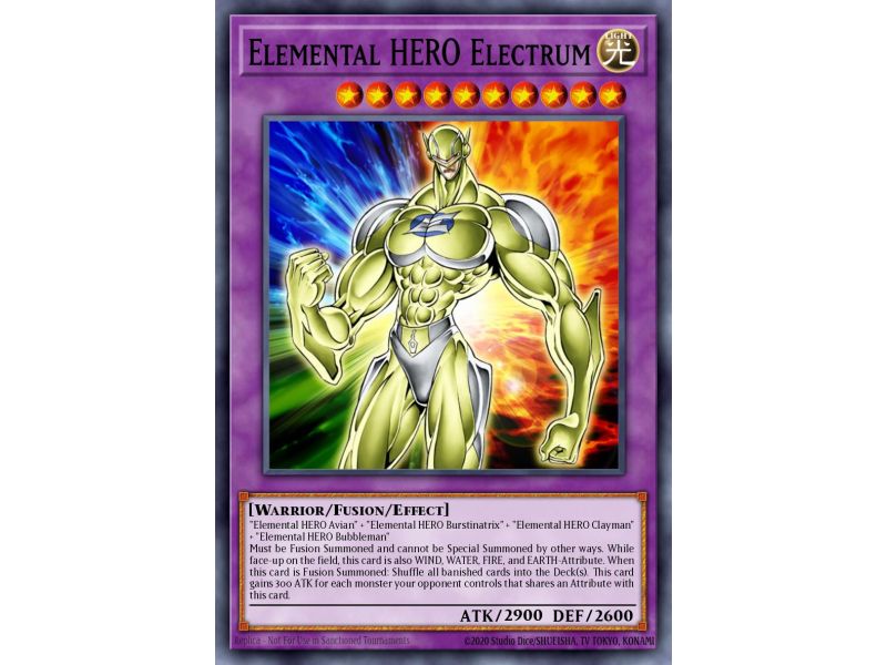Elemental HERO Electrum (Ultra Rare)