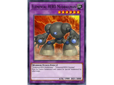Elemental HERO Mudballman (Super Rare)