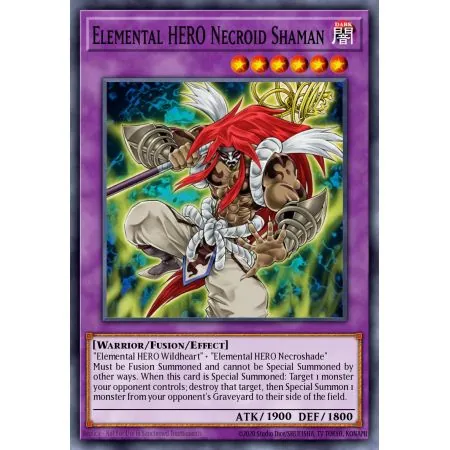 Elemental HERO Necroid Shaman (Common)